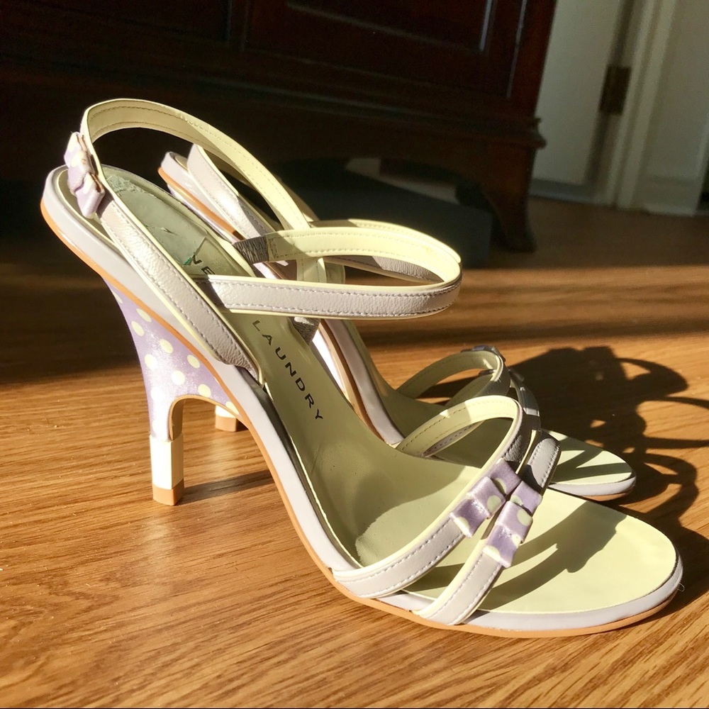 VINTAGE Patty Polka Dot Chinese Laundry Heels BNIB